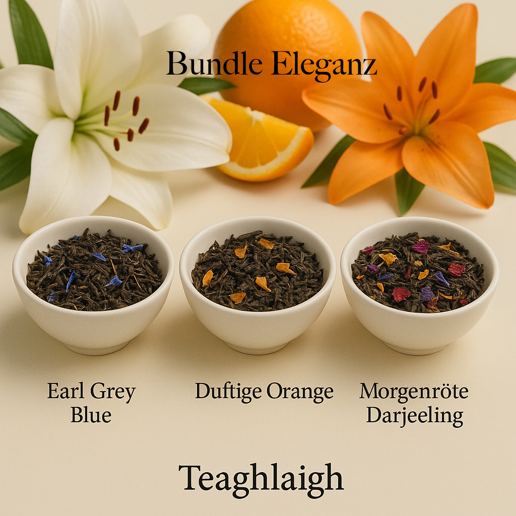 Bundle Eleganz – Edle Schwarztees mit floraler Frische