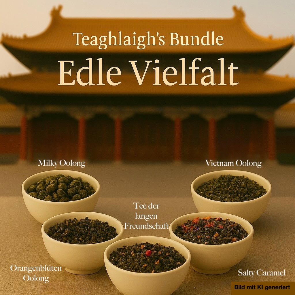 Bundle Edle Vielfalt – Exquisite Oolong-Tees zum Verlieben – 5 fein abgestimmte Tees à 100 g