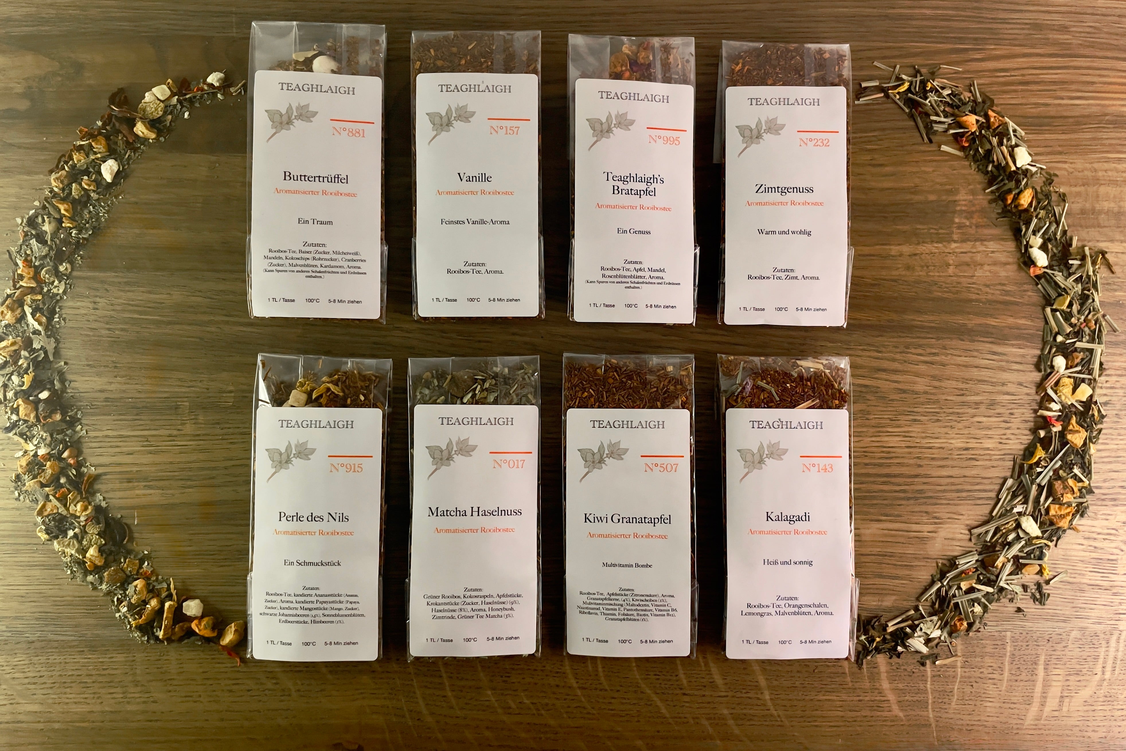 Probenset - Rooibostee - 8 Proben á 20g