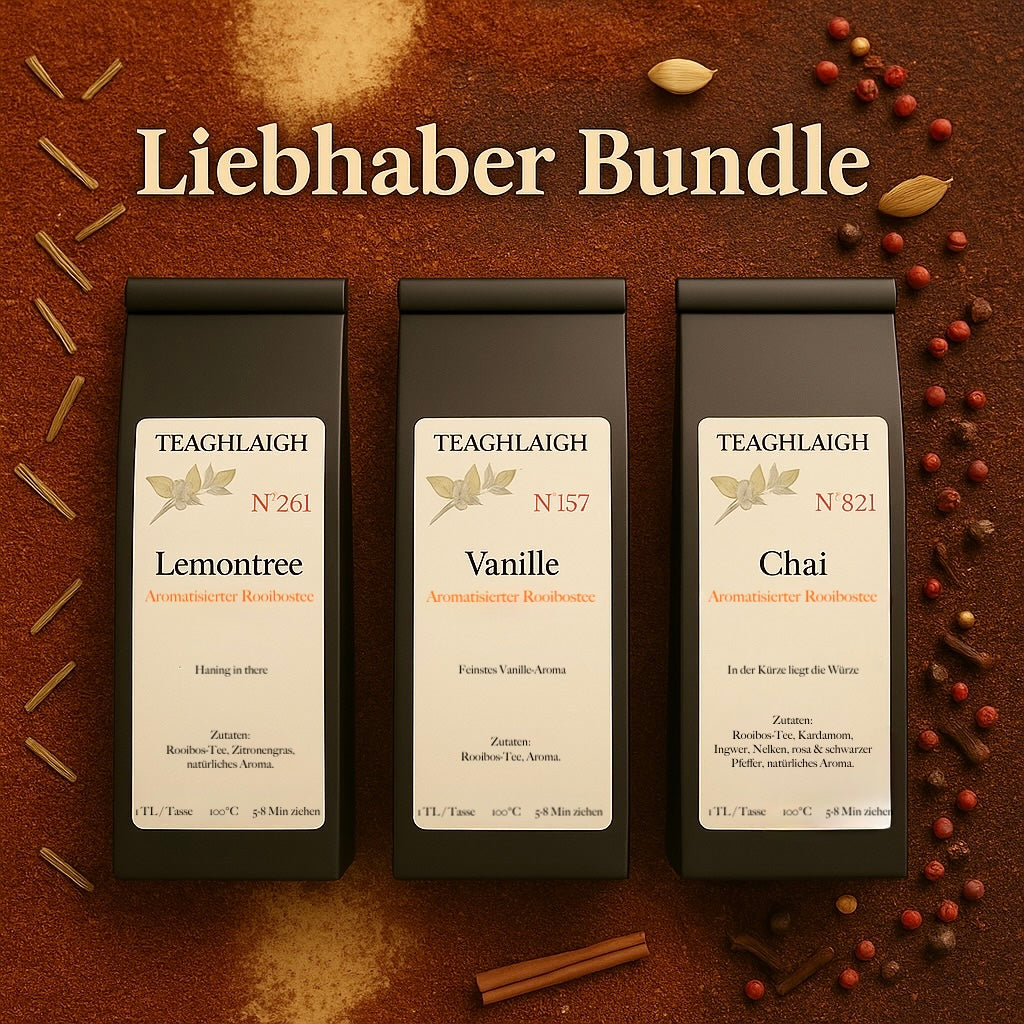 Liebhaber Bundle - Rooibos-Tee für jede Stimmung - 3 Sorten á 250g