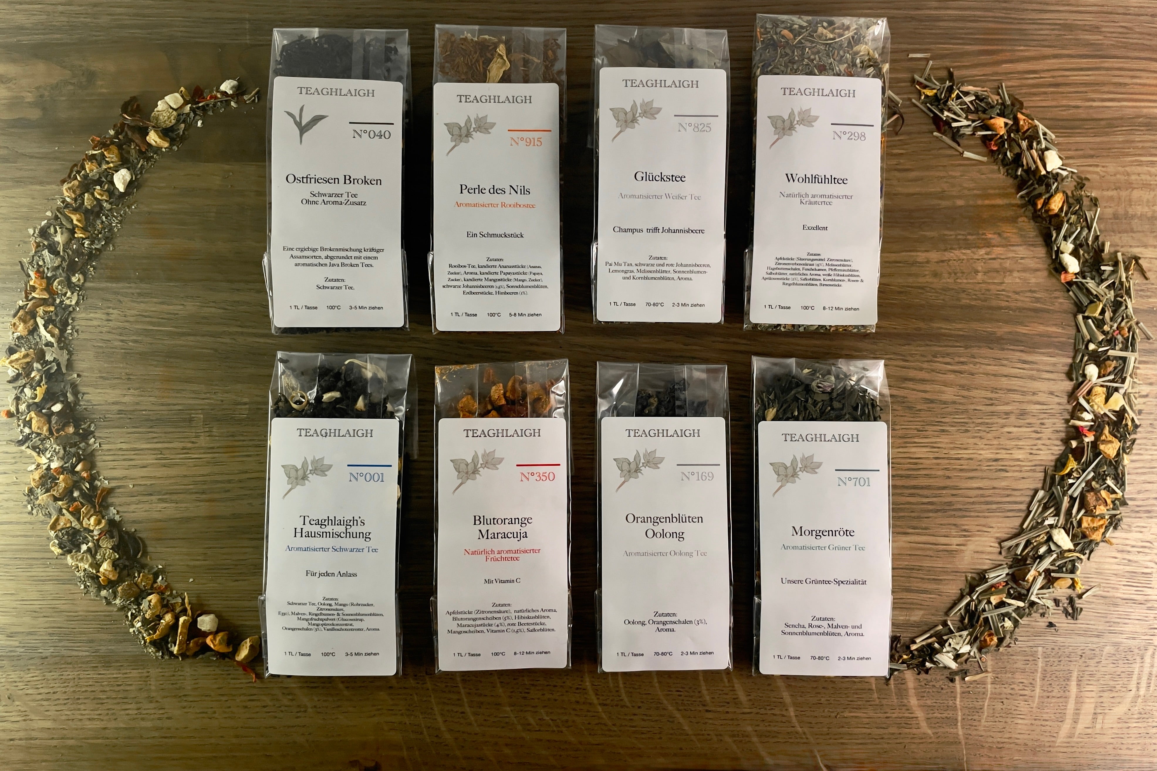 Probenset - Tee Mix - 8 Proben á 10g/20g