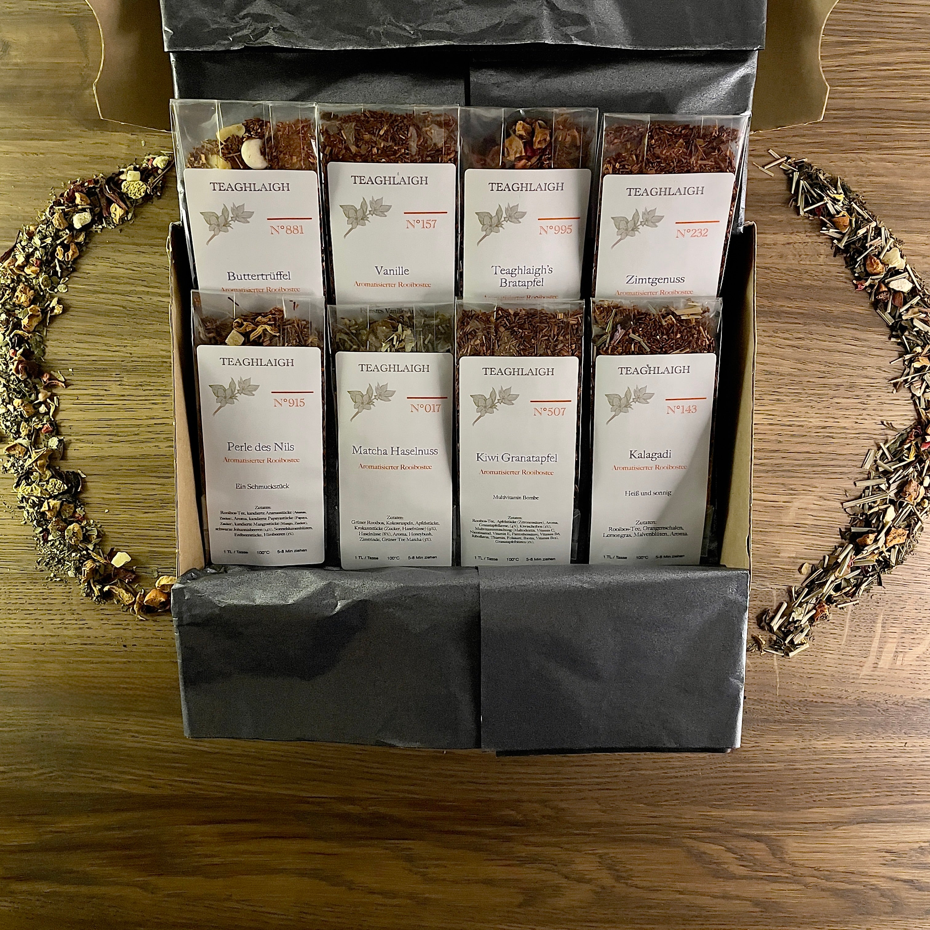 Sample set - Rooibos tea - 8 samples of 20g each