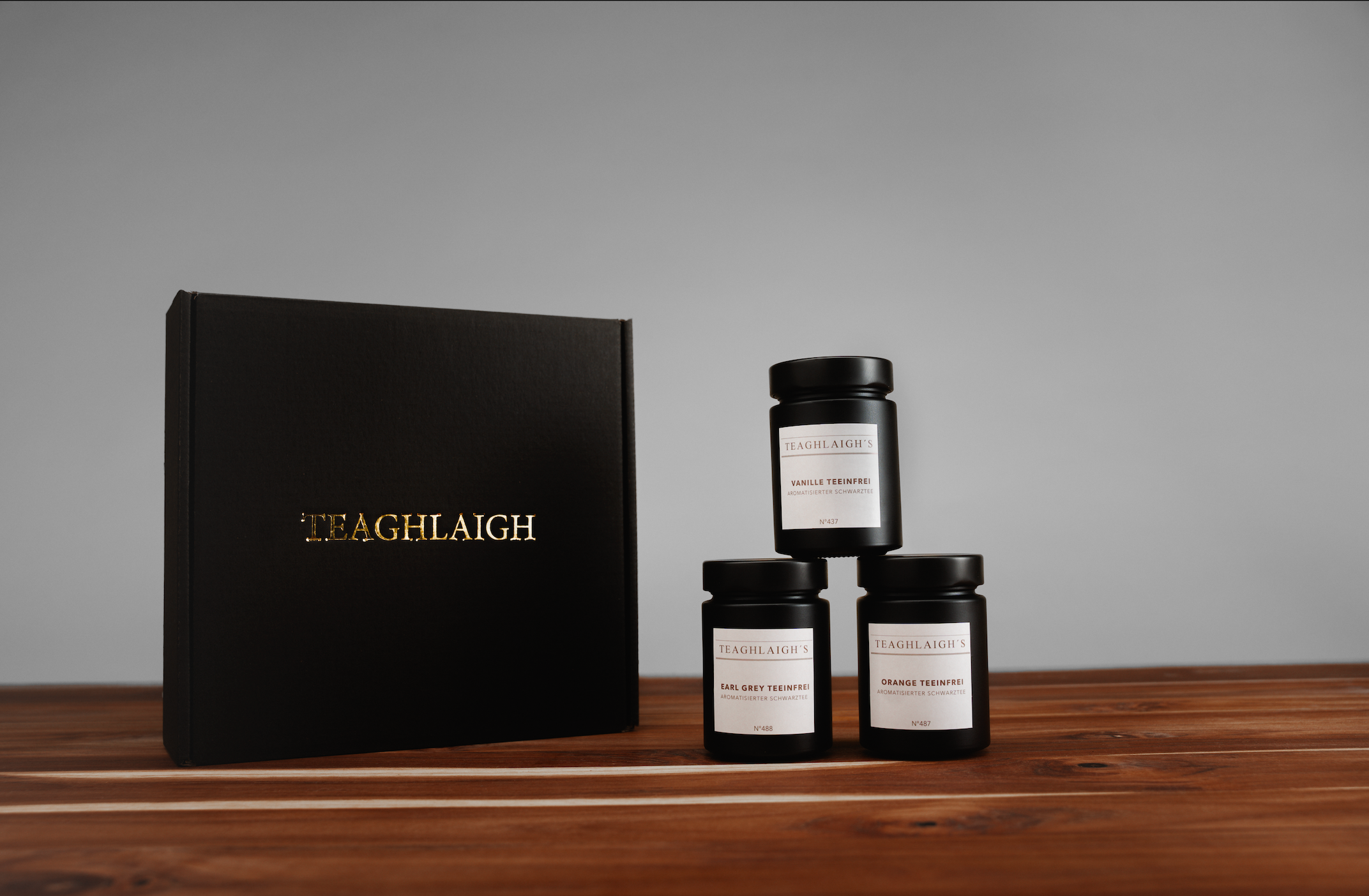 Entkoffeinierter Schwarzer Tee, 3er Geschenkbox