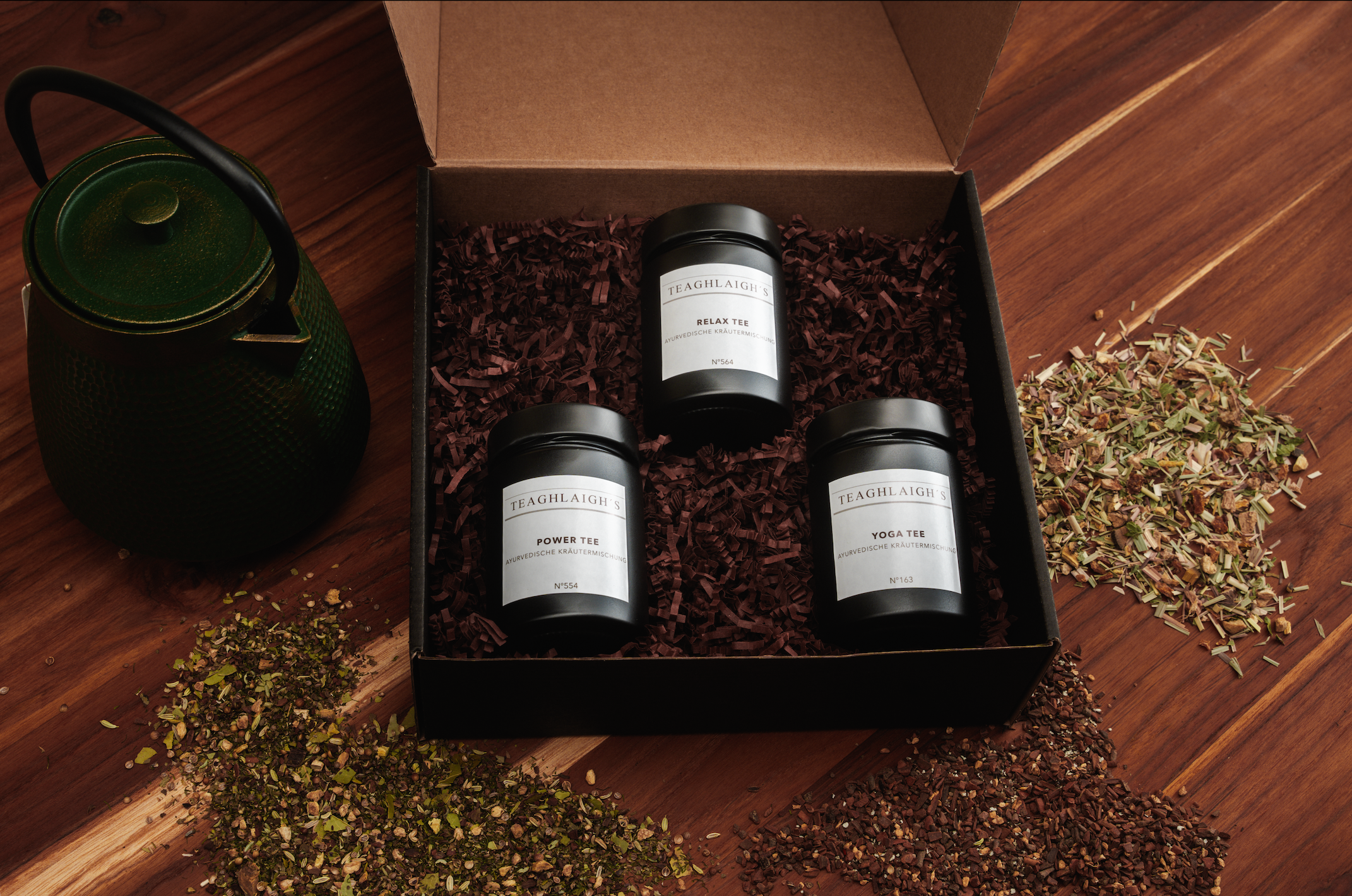 Wellness-Kräuter Tee, 3er Geschenkbox