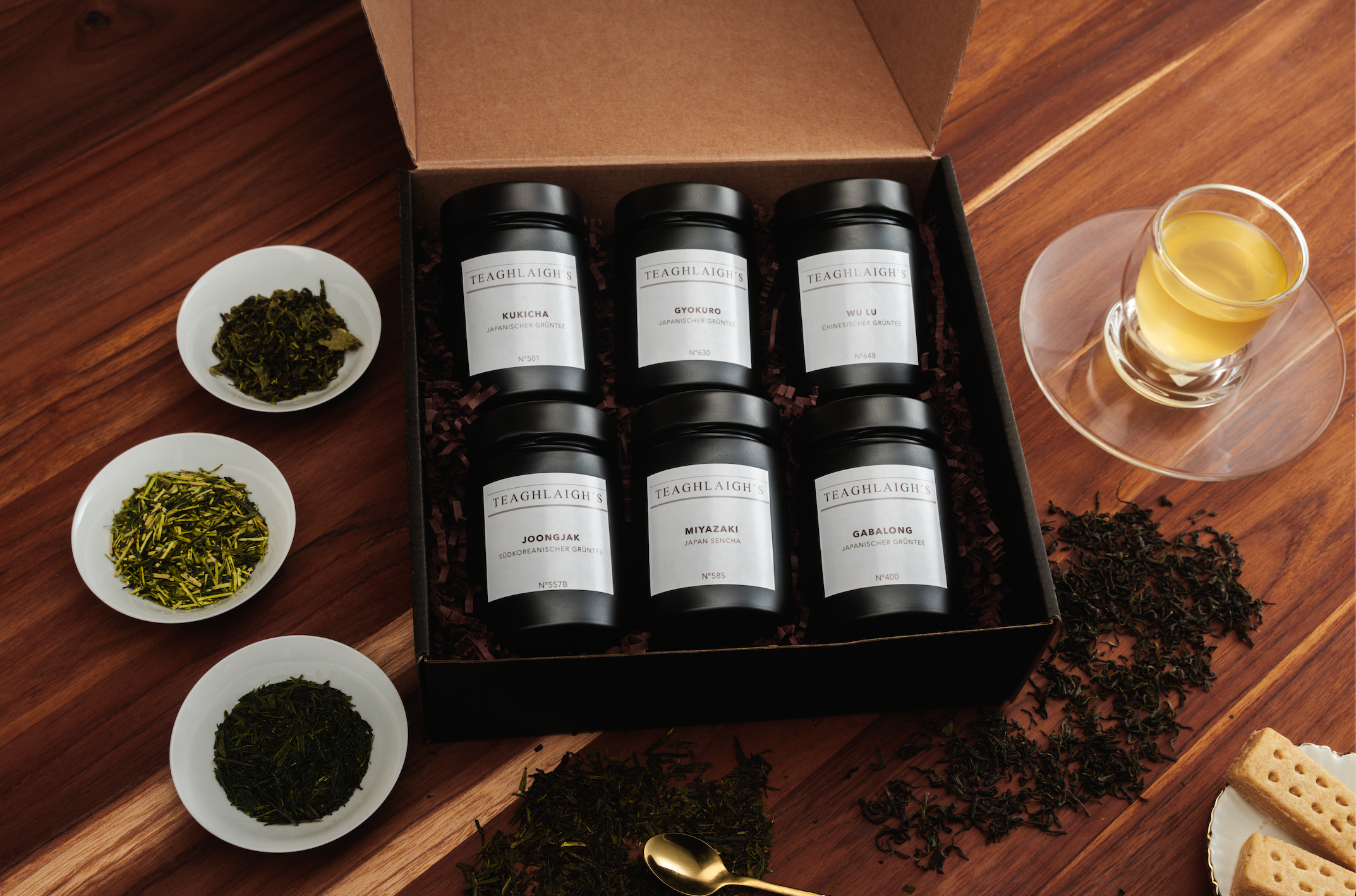 Grüner Tee, 6er Geschenkbox