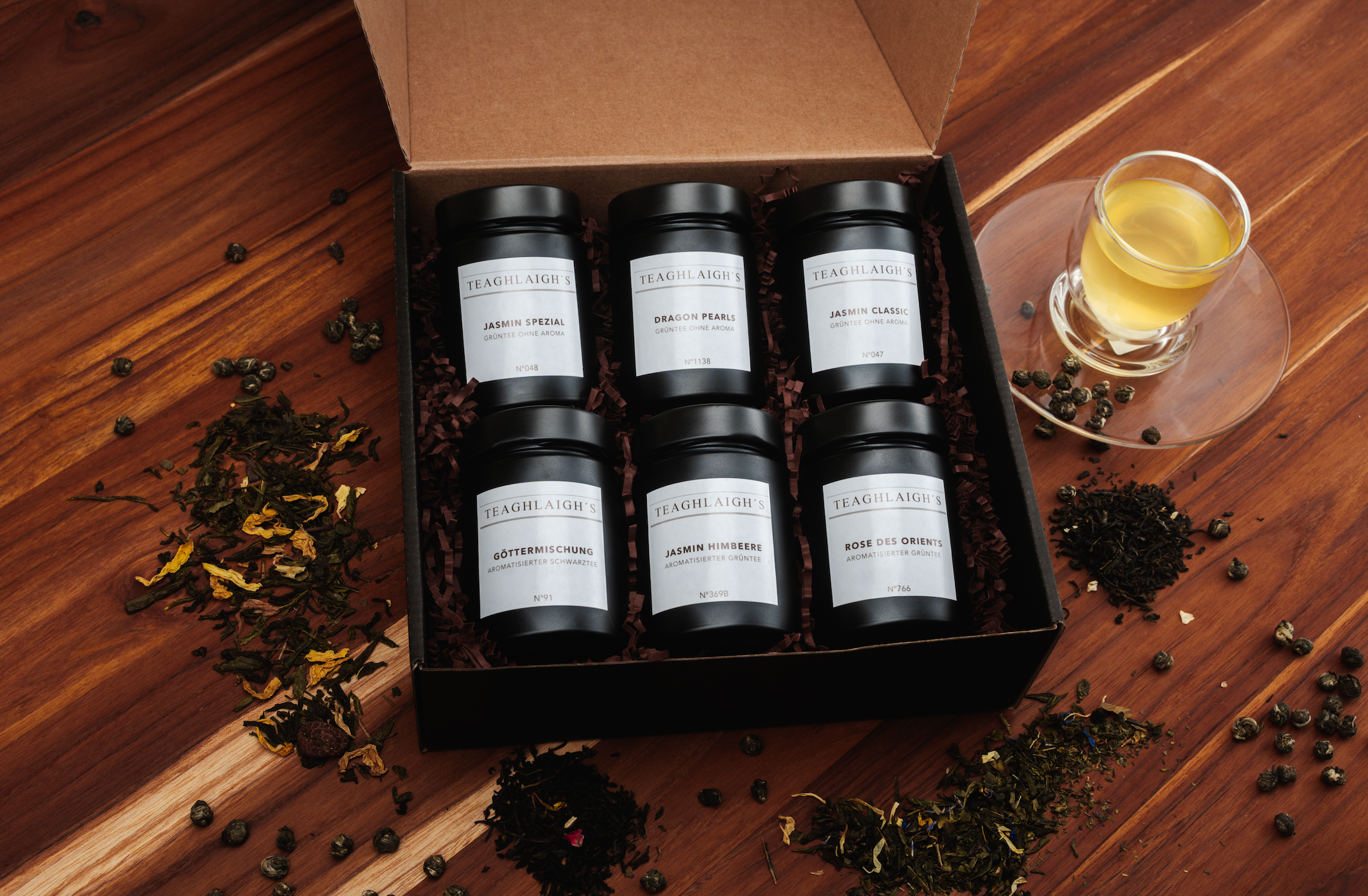 Jasmin Tee, 6er Geschenkbox