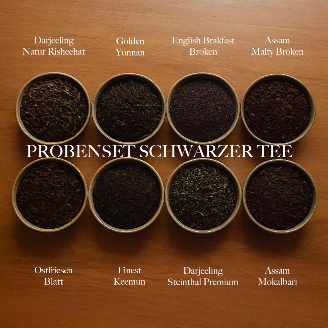 Probenset - Schwarzer Tee - 8 Proben á 20g