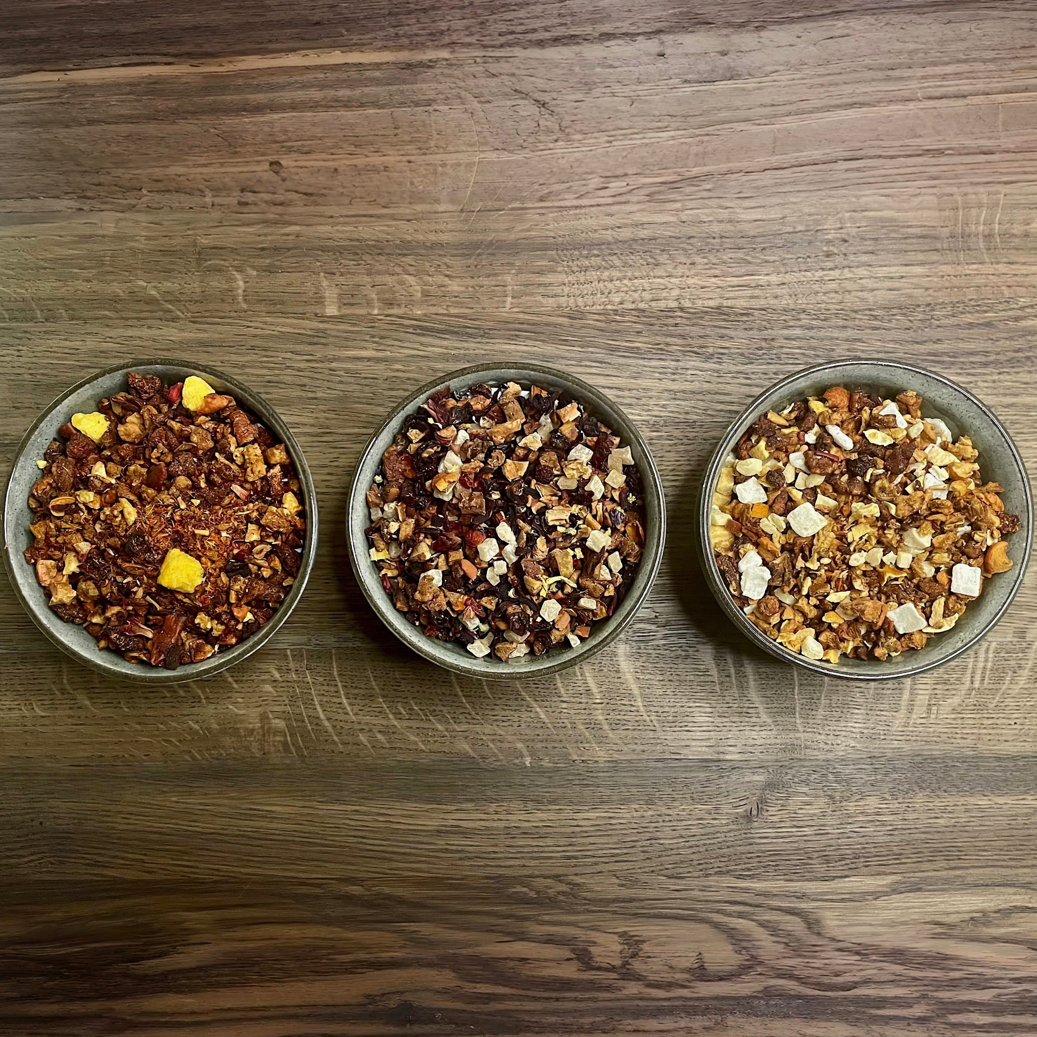 Exotik Bundle – 3 Teemischungen mit besonderer Note