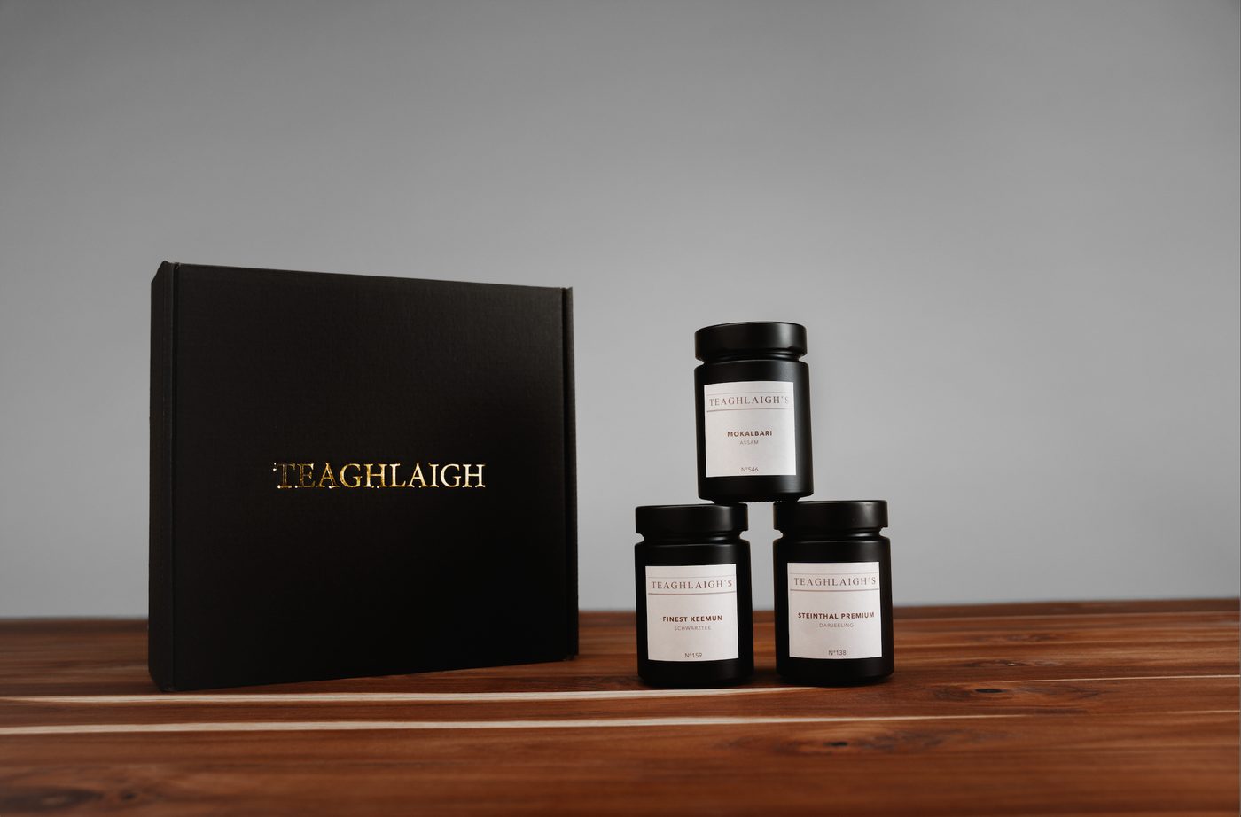 Schwarzer Tee 3er Geschenkbox